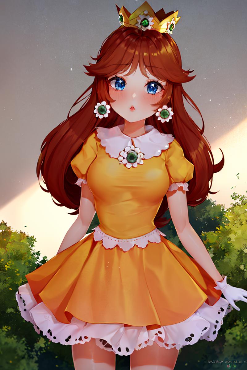 Princess Daisy (デイジー姫) - Super Mario Bros - COMMISSION image by CitronLegacy