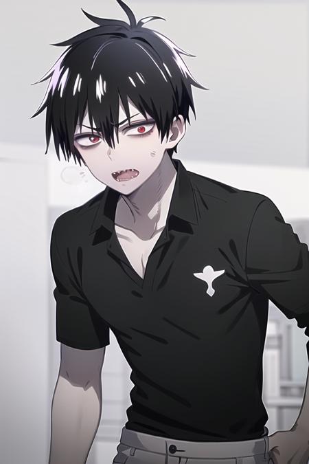 Staz-Blood Lad <3  Anime, Anime expressions, Popular anime