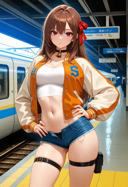 Line Girl (Flim13) | [Illustrious]