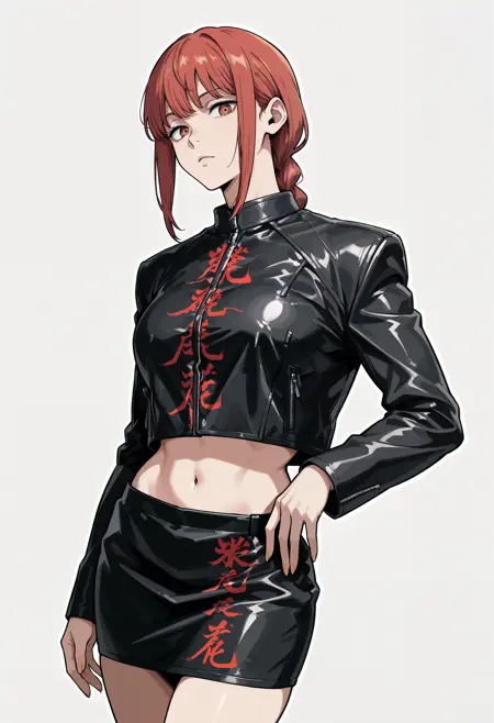 Musera Leather Jacket & Skirt