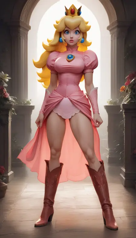 Red Cowboy Boots: Pony