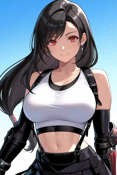 Tifa Lockhart/ティファ・ロックハート (Final Fantasy VII) SDXL LoRA | 23 Outfits [Illustrious]
