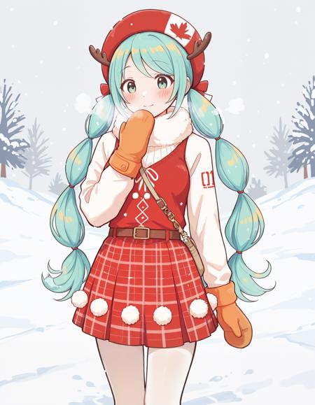 Canadian Hatsune Miku illust