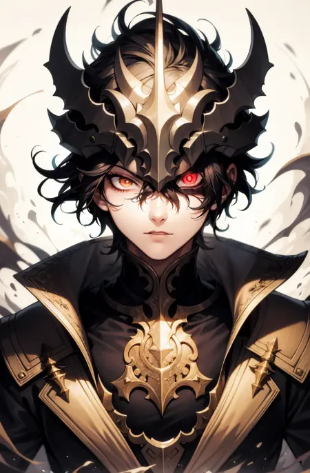 Anime style portrait