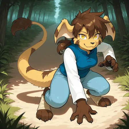 Rhea Snaketail (Slightly Damned)