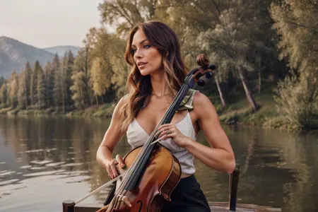 Sarah Petersons musical instrument solo FT15