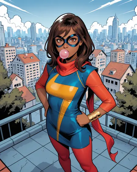 Ms. Marvel (Kamala Khan) - Marvel Comics (Illustrious)