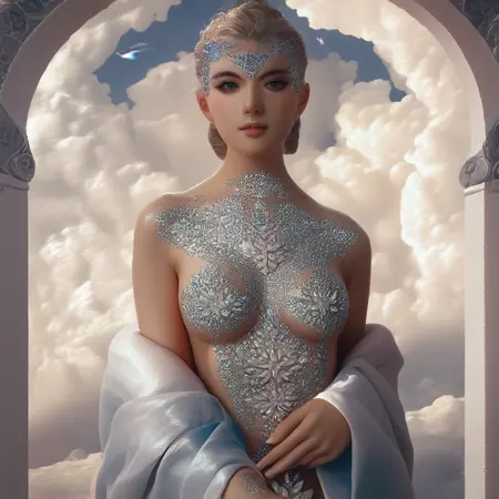 Diamond Glitter/Pasties Outfit