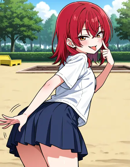 Spanking self / Pose LoRA / NoobAI