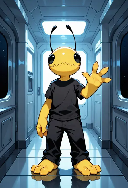 Alien Hominid (Illustrious)
