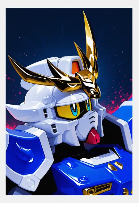 劉備ガンダム(Liu Bei Gundam) (Illustrious)