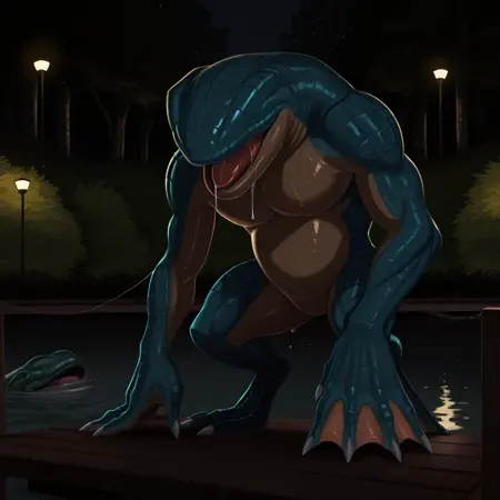 Hunter Gamma (γ) - Resident Evil 3: Nemesis / Biohazard 3: Last Escape