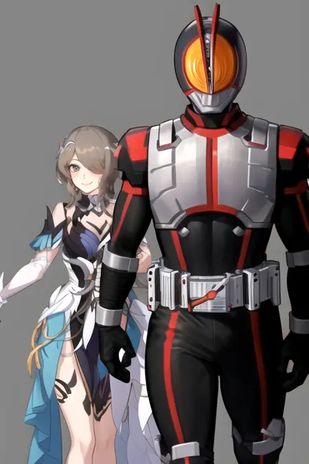 Kamen Rider Faiz x Rita Rossweisse (Kamen Rider x Honkai Impact 3rd)