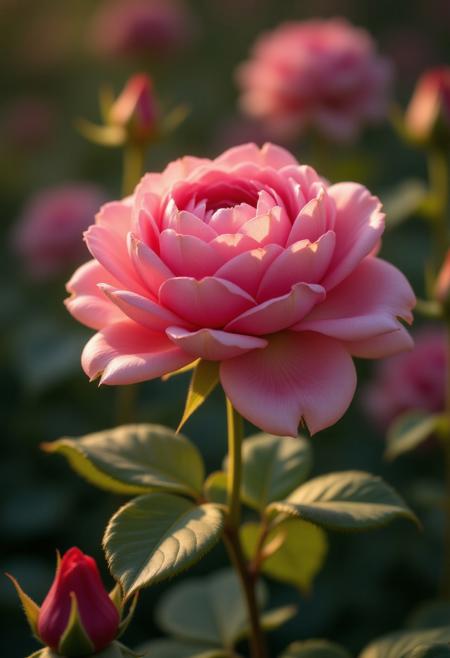 macro photography, blooming rose, natural light, in the style of Nathan Wirth, UHD, photorealistic, shot on a Sony A7III
,pinkhidreamfantasy, aidmamjv7