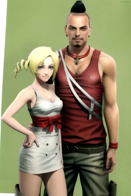 Vaas Montenegro x Catherine (Far Cry x Catherine)
