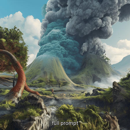 vulcano, eruption, lava, painted_landscape