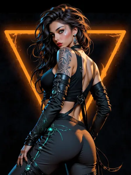 Elina : The AI Girl With the Killer Eyes