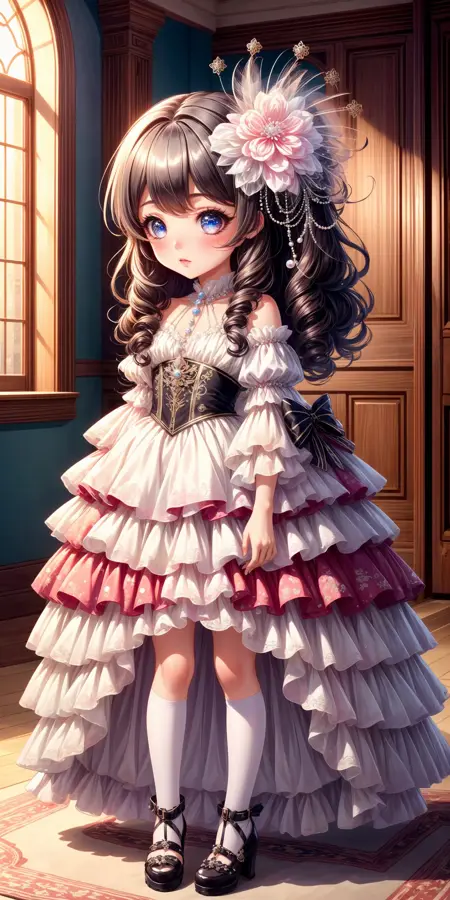 Fancy Flower Hairclip