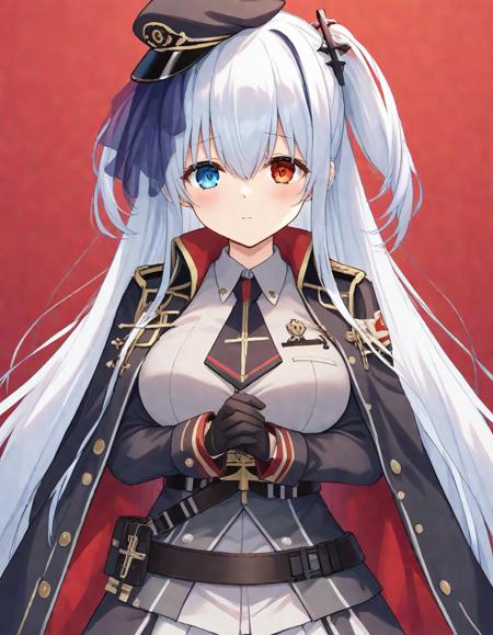 elbing \(azur lane\) military uniform nightgown maid china dress