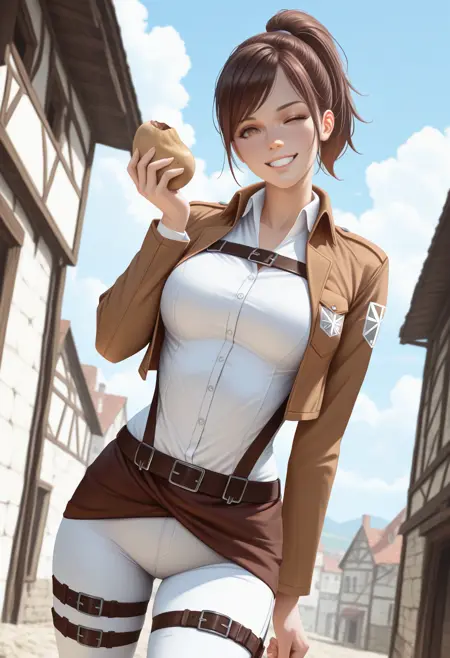 [IllustriousXL v0.1] Sasha Braus | Attack on Titan