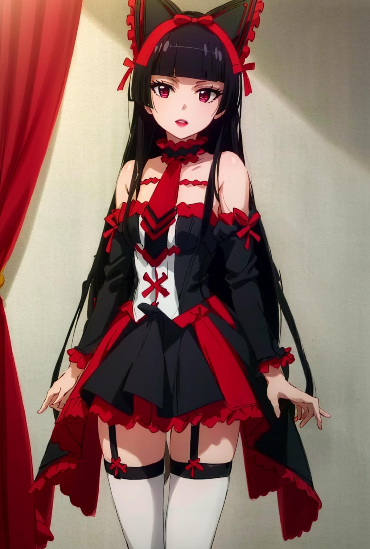 Rory Mercury (ロゥリィ・マーキュリー) - Gate: Thus the JSDF Fought There! (GATE（ゲート）自衛隊　彼の地にて、斯く戦えり) - REUPLOAD image by fansay