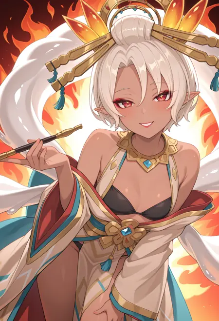 [IL v0.1] Nefi=Nera - Princess Connect | ネフィ＝ネラ プリンセスコネクト!Re:Dive (1+0.5? costumes) [Request]