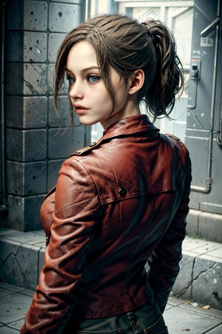 (masterpiece, best quality)
ClaireRedfield, 1girl, solo, looking at viewer, realistic, from behind, looking at viewer, ponytail
<lora:epi_noiseoffset2:1>,  <lora:add_detail:0.7>,  <lora:ClaireRedfield:0.7>