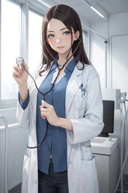 Stethoscope Pose