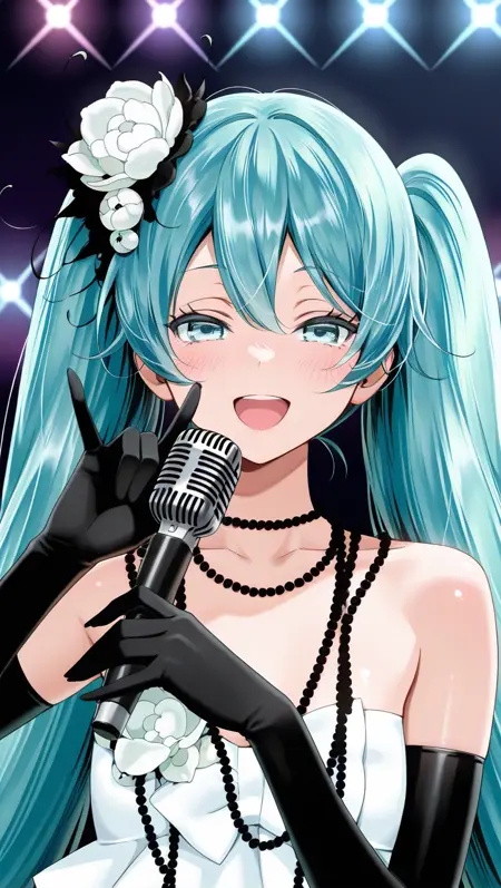 初音未来 · 山茶花-博歌乐(Hatsune Miku · Camellia-Vocaloid)