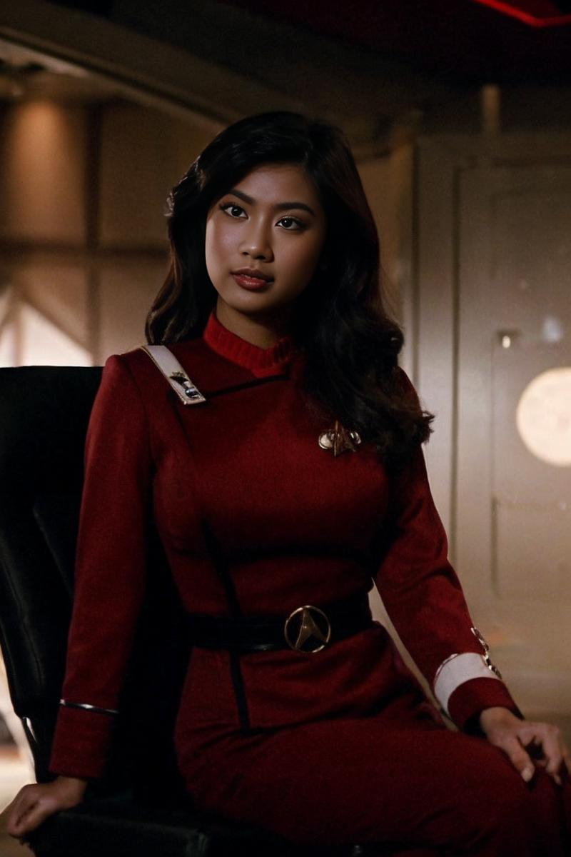 Star Trek TWoK uniforms image
