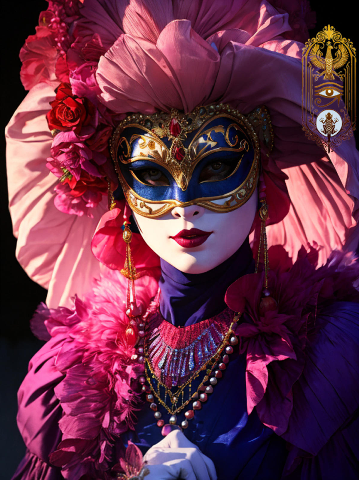 Venetian Carnival Dress Mask 👾PapyLoop💦 - Venetian Mask | Stable ...