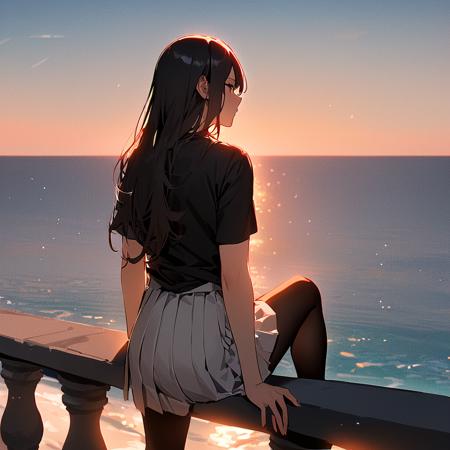 Sitting on railing v1.0