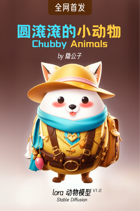 圆滚滚的小动物|Chubby Animals V1.0 v1.0