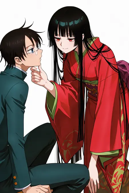 (IL) xxxHOLiC (main characters 4 in 1)