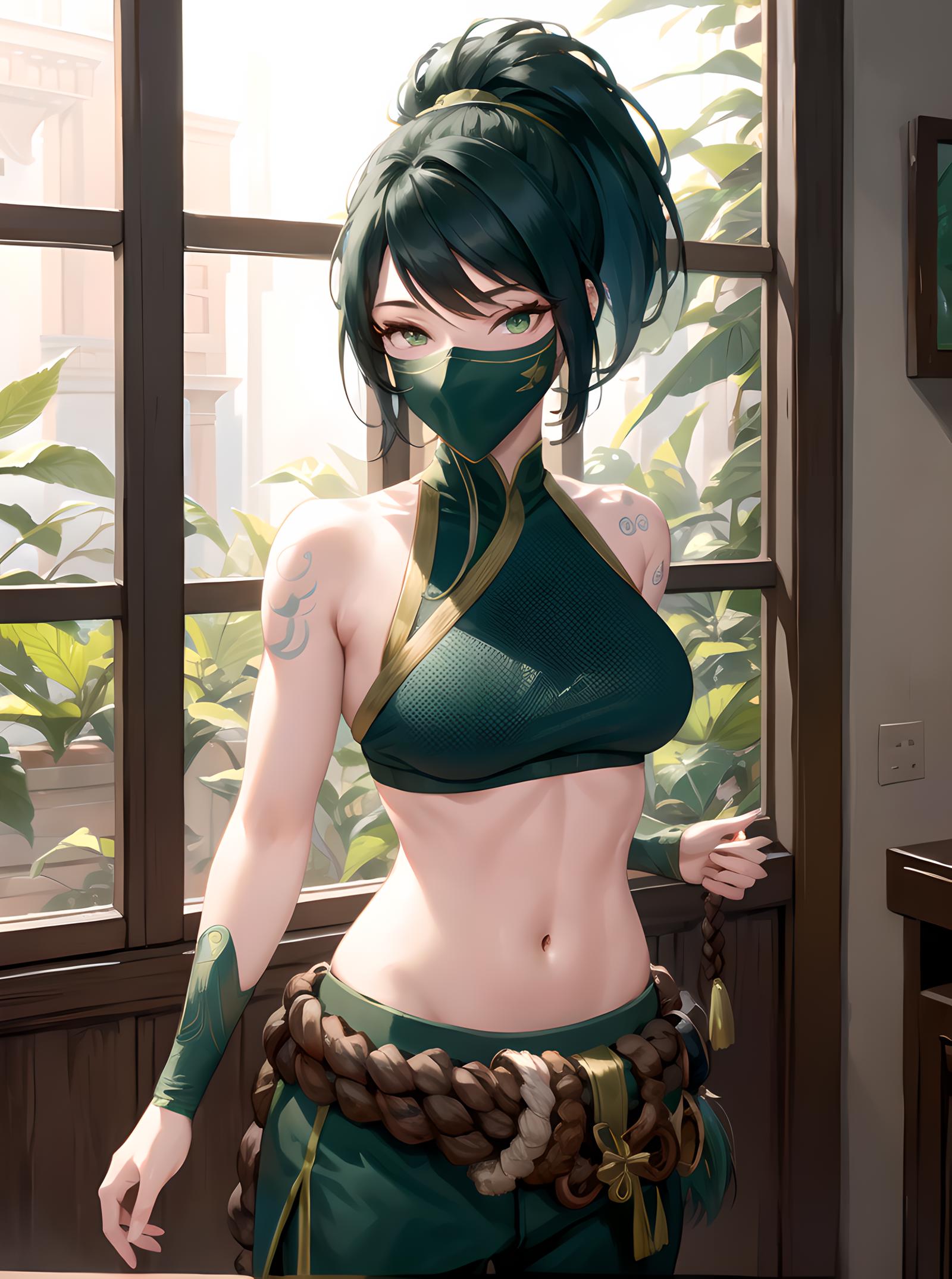 Akali from League of Legends image by progressmachine