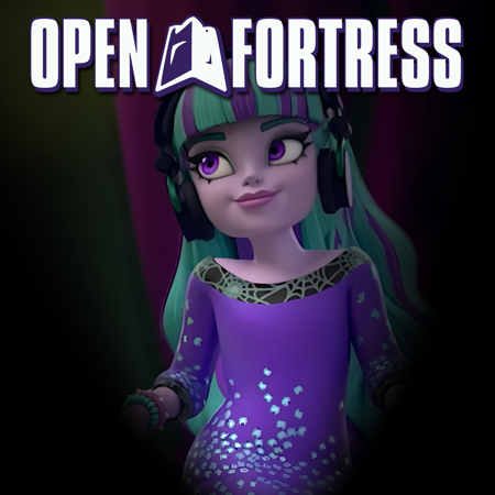 Open_Fortress_Twyla blue hair with purple streaks