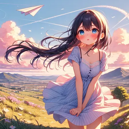 paper airplane / paper plane