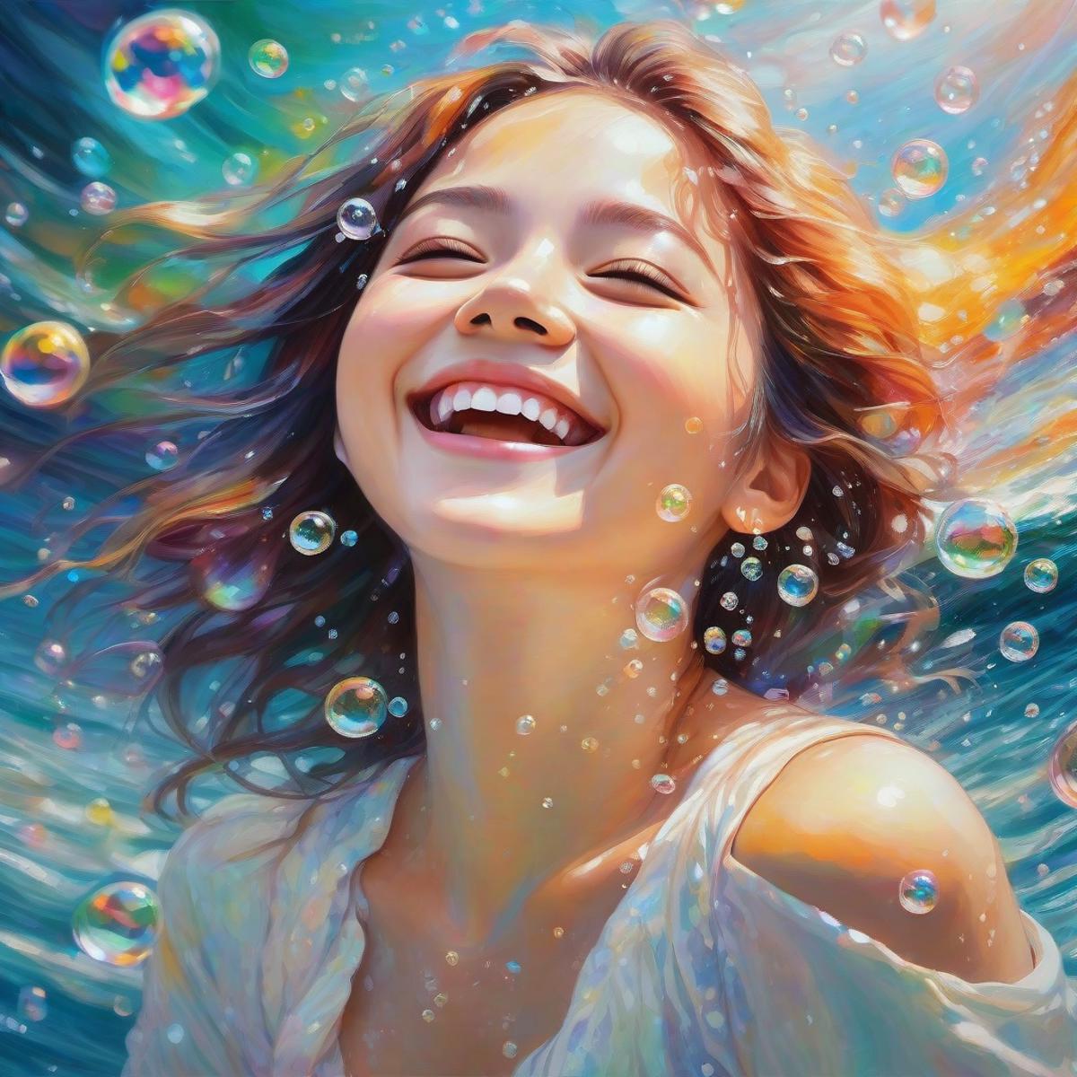 girl-laughing-water-bubbles-recreation-civitai