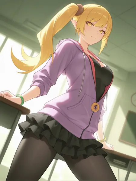 oshino shinobu | Kiss-shot Acerola-orion Heart-under-blade (young) - Bakemonogatari (2outfits)