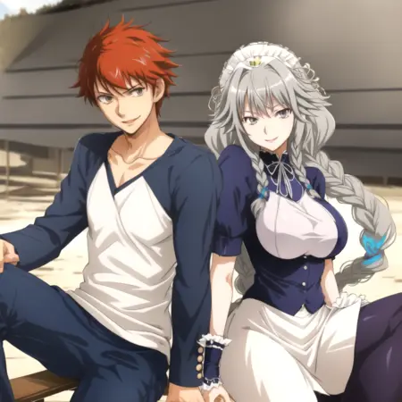 Shirou Emiya x Grayfia Lucifuge (Fate x High School DxD)