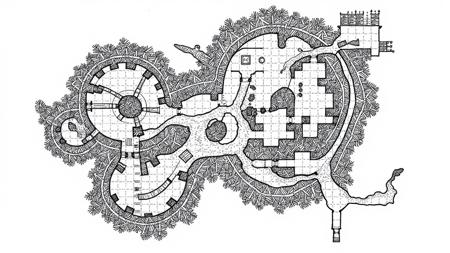 Envy Flux Handdrawn RPG Map 01 - ACTUALLY USABLE Dungeon maps for D&D and other TTRPGs v1.0