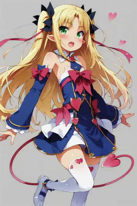 [PONY XL] Yui Haga/葉賀ユイ/叶贺唯 《Baka to Tesuto to Shoukanju》/《笨蛋、测验、召唤兽》 《Astarotte's Toy》/《露蒂的玩具》 - Artist Style