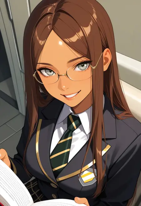 Althea Kagawa - Renisce University - Sparlaverse (Webtoon|Anime|Manhwa Style Character)