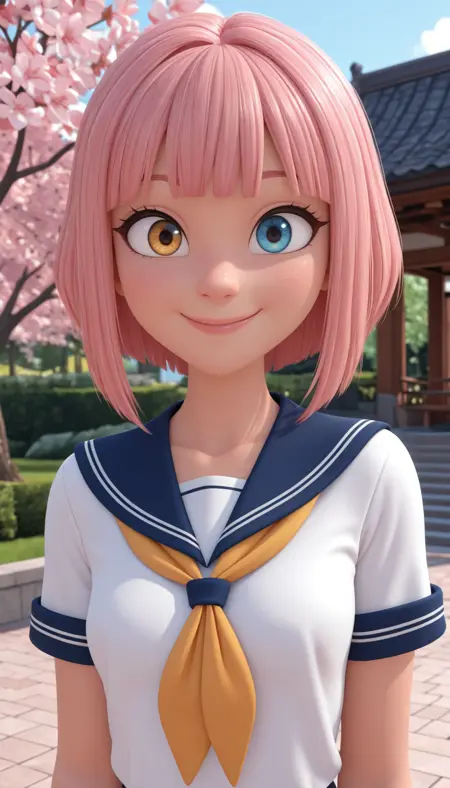 Cartoon 3D animation | no VAE