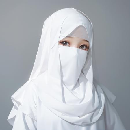 hijab, mask veil