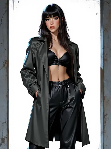 Setya : Cool, and High Fashion AI Influencer Girl