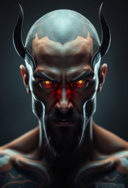 handsome cosmic god looking_at_viewer, fierce, martial tatoo, light glowing sparkling eyes, scary, nightmare, piercing gradient_background, 8k,highly detailed,digital photography,masterpiece,sidelighting, cowboy_shot, finely detailed beautiful eyes,hdr,realistic,high definition,
centered