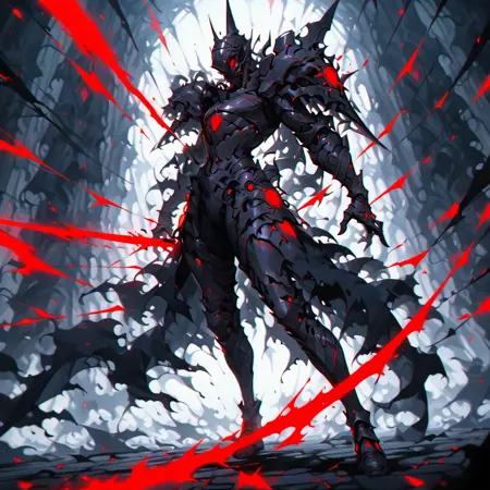 Civitai 端切れの黒騎士 / Fragment of the Black Knight