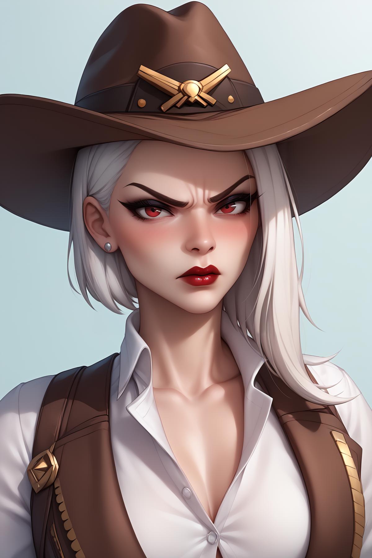 Ashe (Overwatch) [PONYXL] Character Lora image by TKu