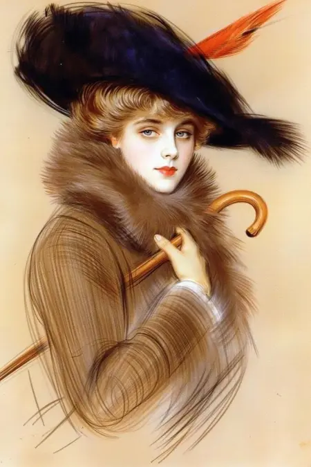 Belle Époque Chic: Paul César Helleu Portrait Style